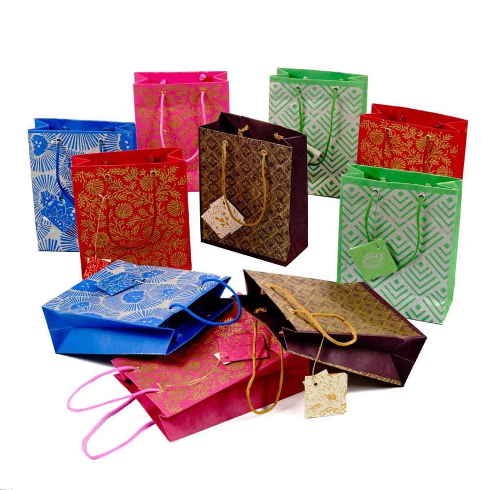 Handmade Paper Gift Bags